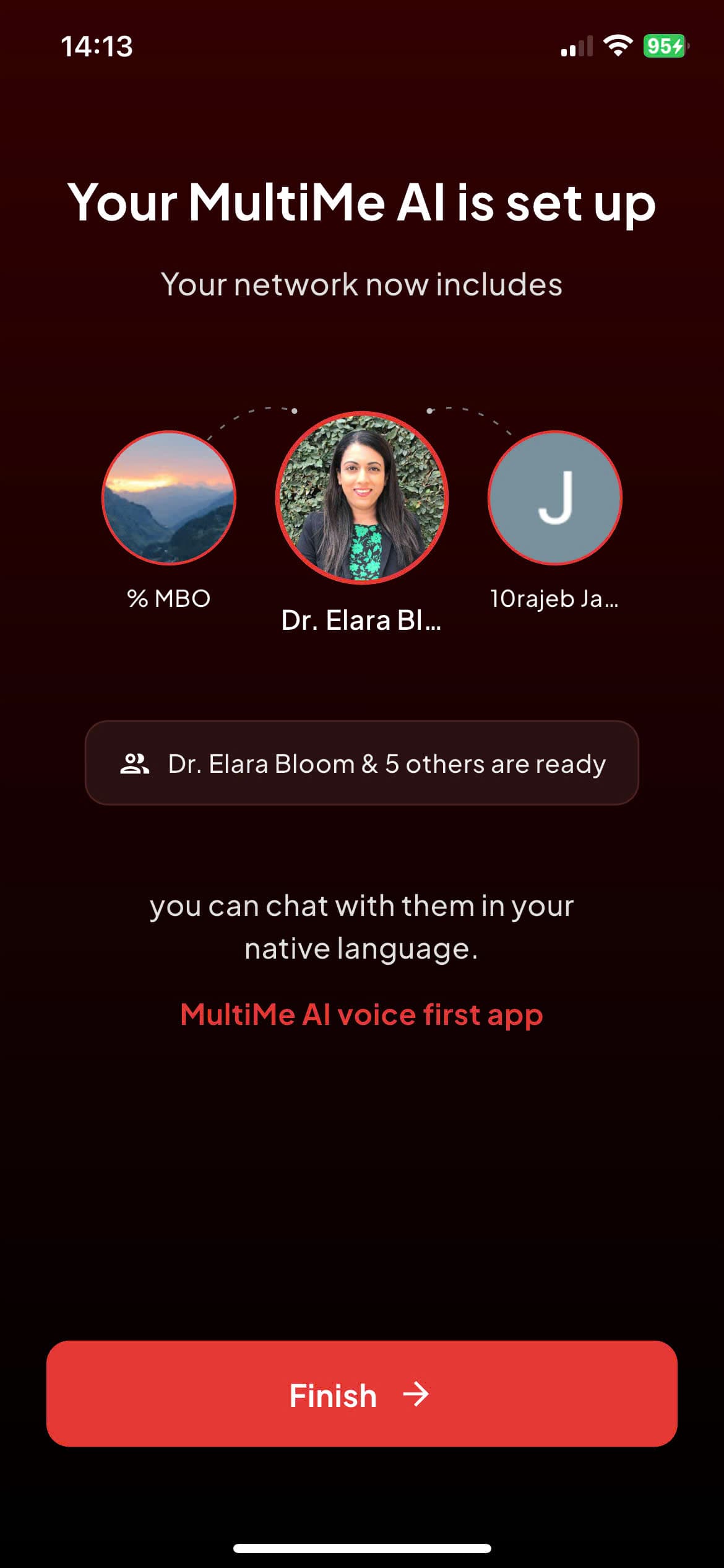 App screens 11